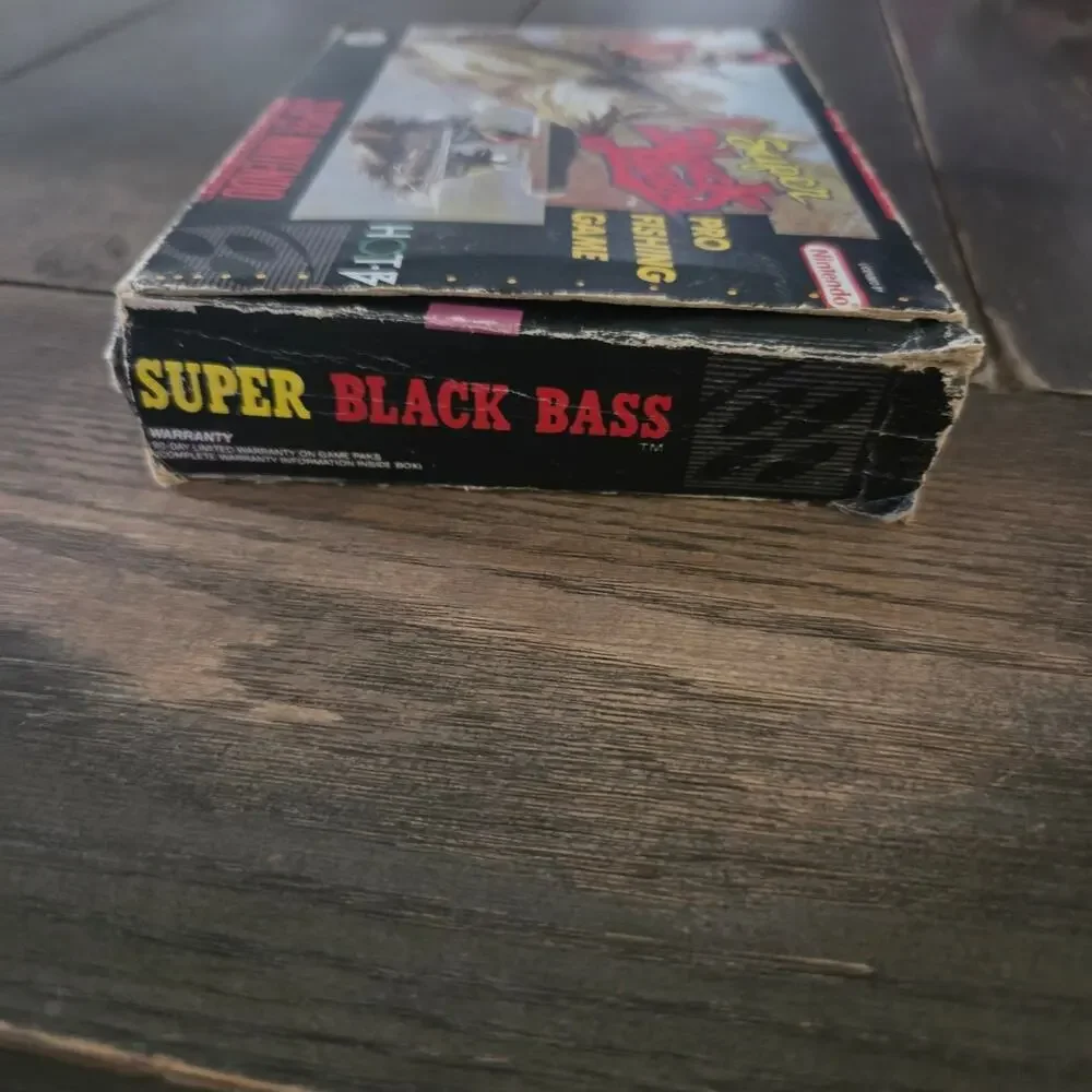 SNES Super Black Bass Game CIB